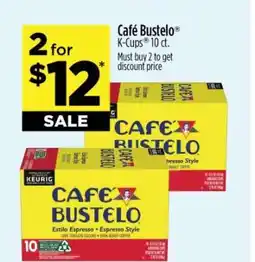 Dollar General Café Bustelo K-Cups 10 ct offer