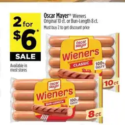 Dollar General Oscar Mayer Wieners offer