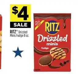 Dollar General RITZ Drizzled Minis Fudge 8 oz offer