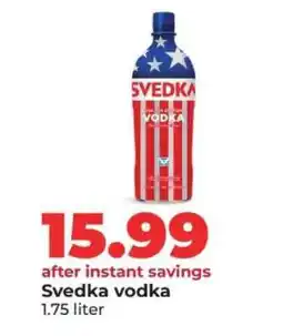 Hy-Vee Svedka Vodka offer
