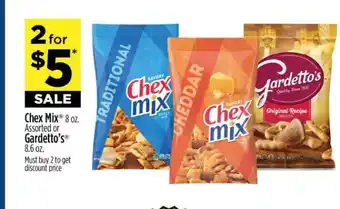 Dollar General Chex Mix or Gardetto’s offer