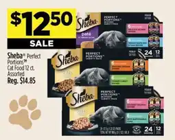 Dollar General Sheba Perfect Portions Cat Food 12 ct. Assorted offer