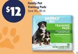 Family Dollar Family Pet Training Pads offer