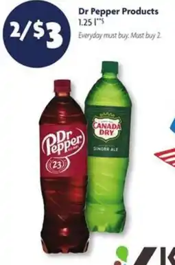 Family Dollar Dr Pepper Products offer
