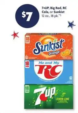 Family Dollar 7•UP, Big Red, RC Cola, or Sunkist offer