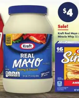 Family Dollar Kraft Real Mayo offer