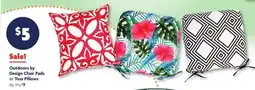 Family Dollar Outdoors by Design Chair Pads or Toss Pillows offer