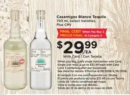 Ralphs Casamigos Blanco Tequila offer