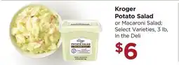 Food 4 Less Kroger Potato Salad offer