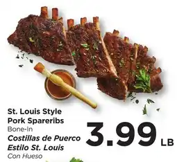 Food 4 Less St. Louis Style Pork Spareribs offer