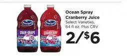 Food 4 Less Ocean Spray Cranberry Juice offer