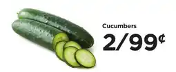Food 4 Less Cucumbers offer