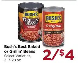 Food 4 Less Bush's Best Baked or Grillin' Beans offer