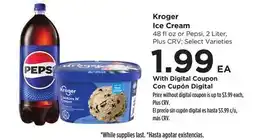Food 4 Less Kroger Ice Cream offer