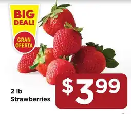 Food 4 Less 2 lb Strawberries offer