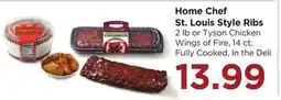 Food 4 Less Home Chef St. Louis Style Ribs offer