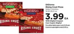 Food 4 Less DiGiorno Rising Crust Pizza offer