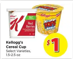 Food 4 Less Kellogg's Cereal Cup offer