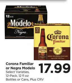 Food 4 Less Corona Familiar or Negra Modelo offer