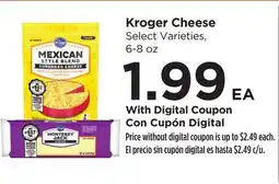 Food 4 Less Kroger Cheese offer