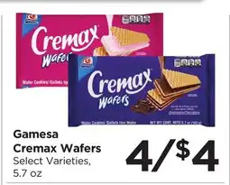 Food 4 Less Gamesa Cremax Wafers offer