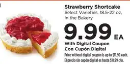 Food 4 Less Strawberry Shortcake offer