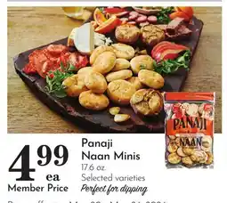 Pavilions Panaji Naan Minis offer