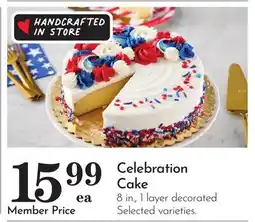 Pavilions Celebration Cake offer