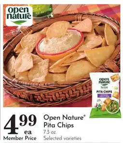 Pavilions Open Nature Pita Chips offer