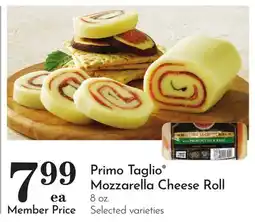 Pavilions Primo Taglio Mozzarella Cheese Roll offer