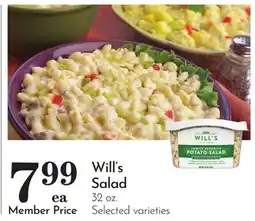 Pavilions Will's Salad offer