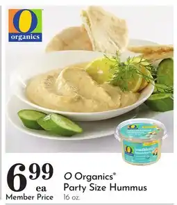 Pavilions O Organics Party Size Hummus offer