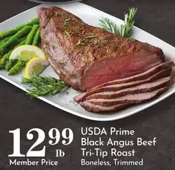 Pavilions USDA Prime Black Angus Beef Tri-Tip Roast offer