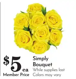 Pavilions Simply Bouquet offer