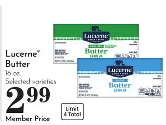 Pavilions Lucerne Butter offer
