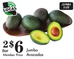Pavilions Jumbo Avocados offer
