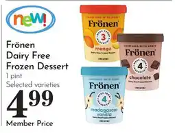 Pavilions Frönen Dairy Free Frozen Dessert offer