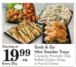 Pavilions Grab & Go Mini Snacker Trays offer