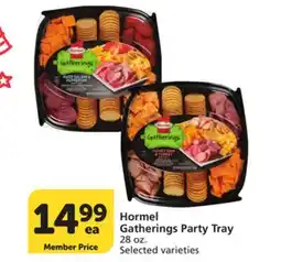 Vons Hormel Gatherings Party Tray offer