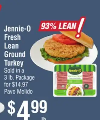 Smart & Final Jennie-O Fresh Lean Ground Turkey offer