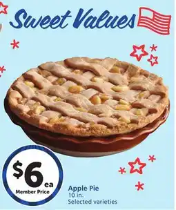 Vons Apple Pie offer