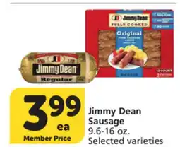 Vons Jimmy Dean Sausage offer