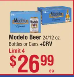 Smart & Final Modelo Beer offer