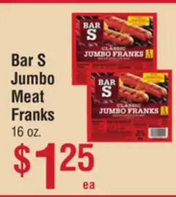 Smart & Final Bar S Jumbo Meat Franks offer