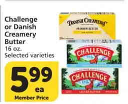 Vons Challenge or Danish Creamery Butter offer