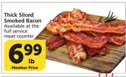 Vons Thick Sliced Smoked Bacon offer