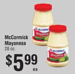 Smart & Final McCormick Mayonesa offer
