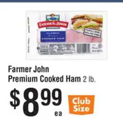 Smart & Final Farmer John Premium Cooked Ham offer