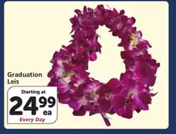 Vons Graduation Leis offer