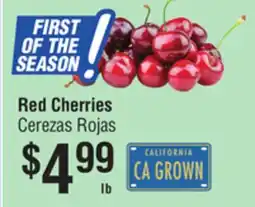 Smart & Final Red Cherries offer